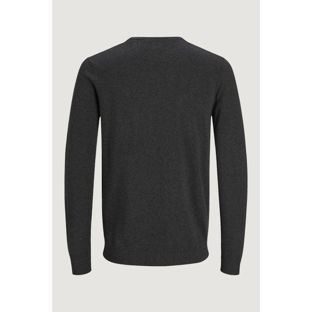 Jack Jones Grauer Baumwollpullover