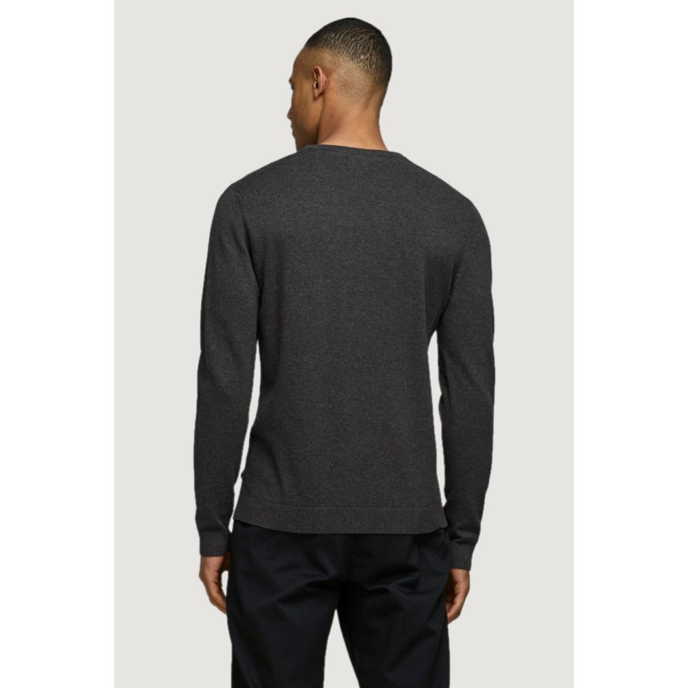 Jack Jones Grauer Baumwollpullover