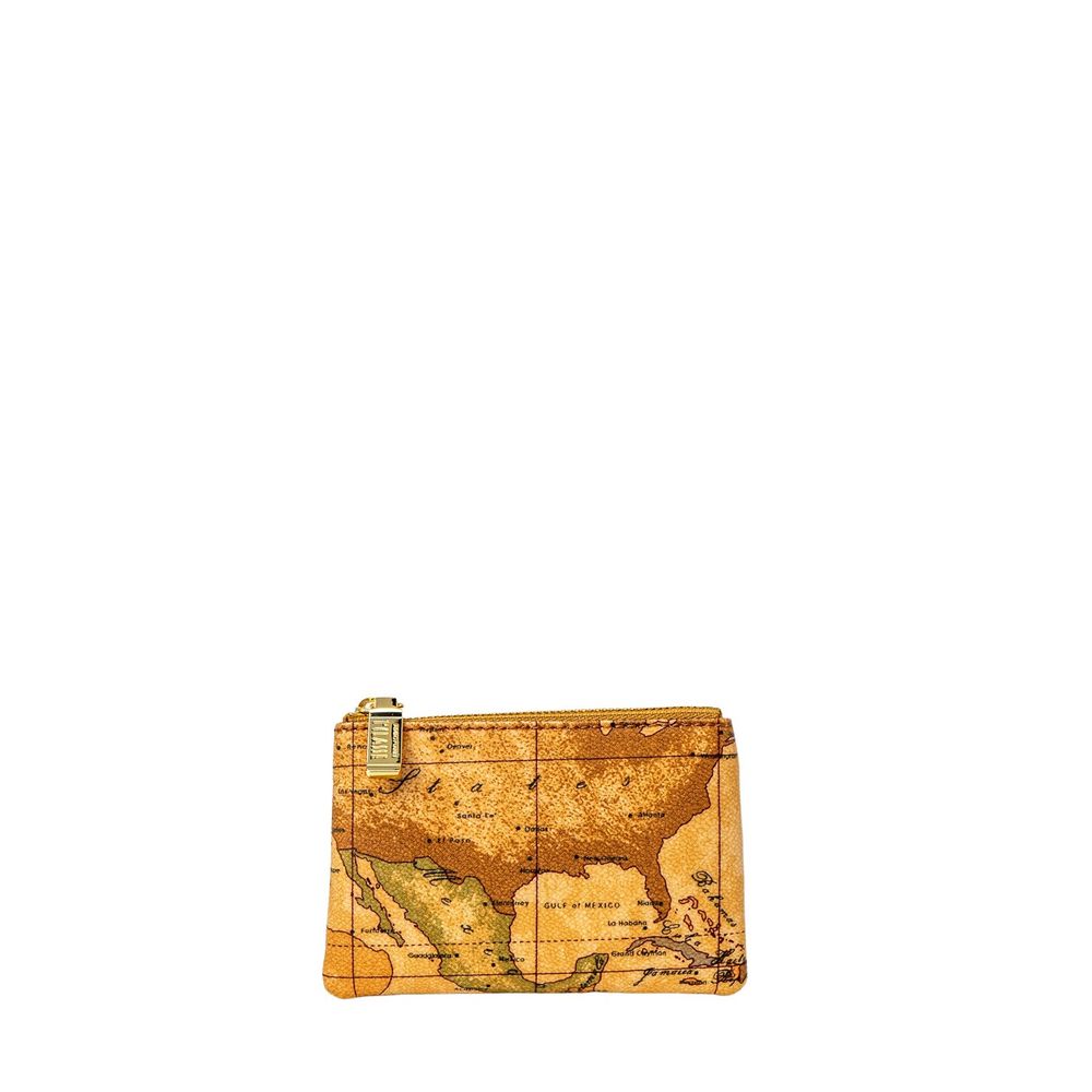 Alviero Martini Prima Classe Beige Leder Clutch Bag