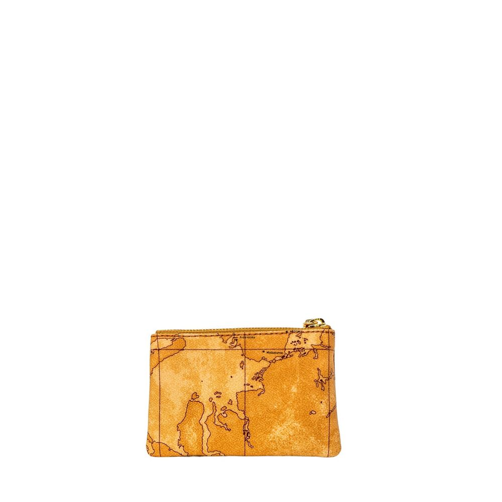Alviero Martini Prima Classe Beige Leder Clutch Bag