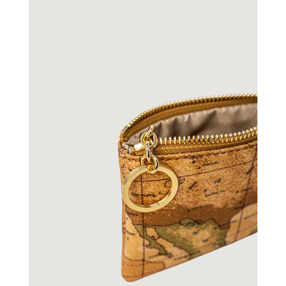 Alviero Martini Prima Classe Beige Leder Clutch Bag