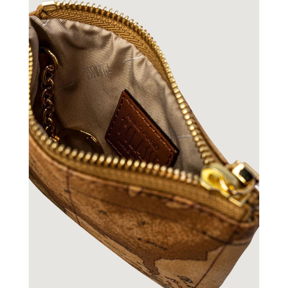 Alviero Martini Prima Classe Beige Leder Clutch Bag