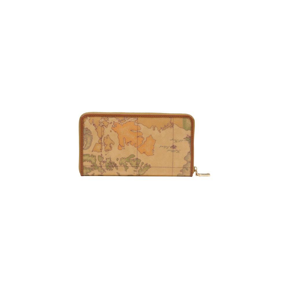 Alviero Martini Prima Classe Beige Leder Portemonnaie