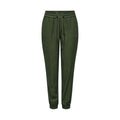 Only Grüne Viskose-Hose im Casual-Look