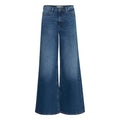 ICHI Blaue Bootcut-Jeans aus Baumwolle