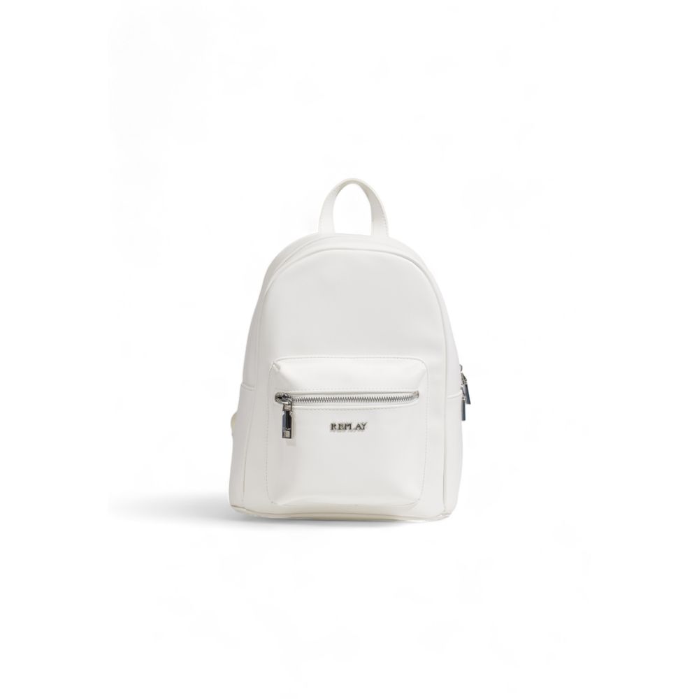 Replay Rucksack aus weißem Polyethylen