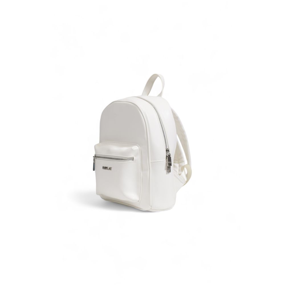 Replay Rucksack aus weißem Polyethylen