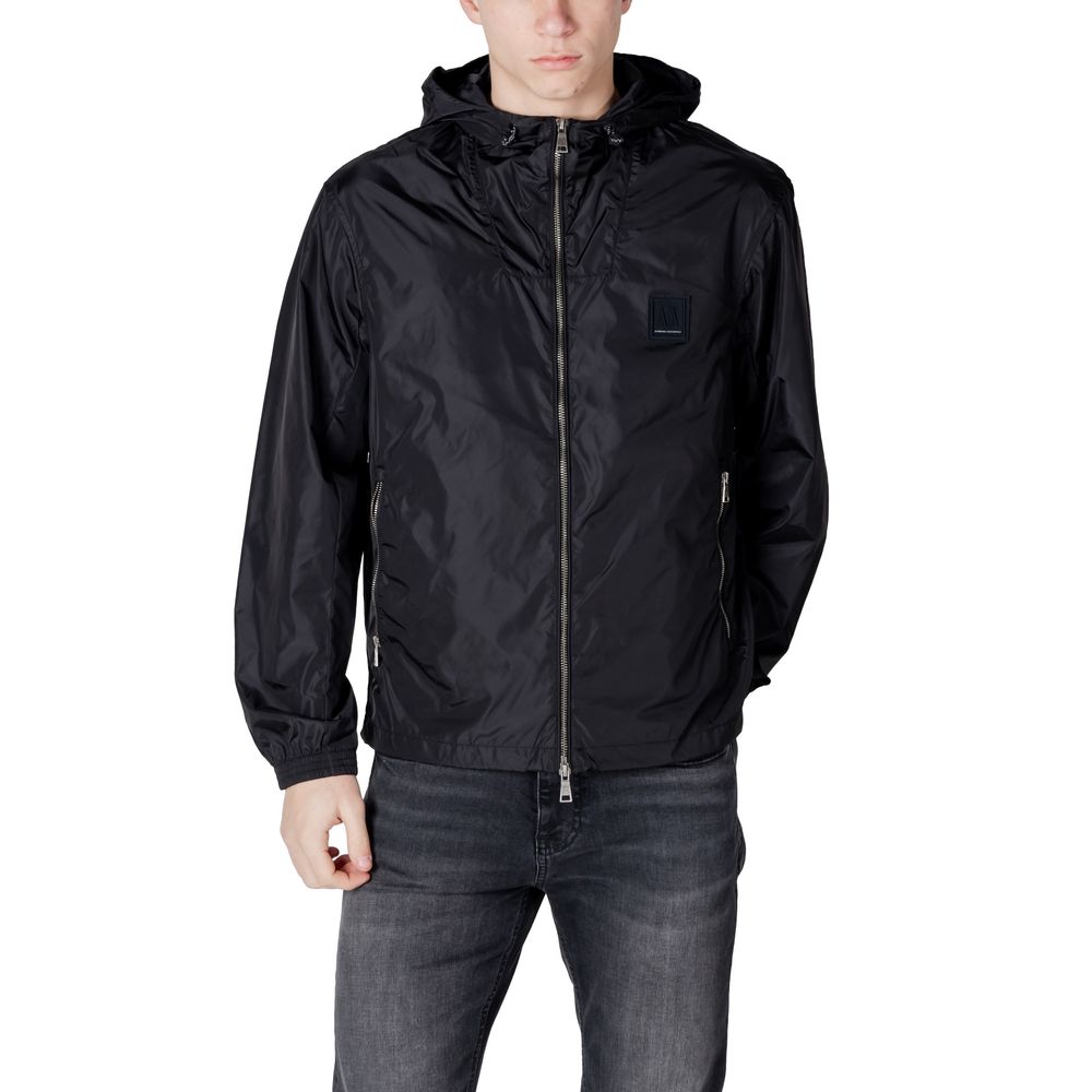 Armani Exchange Schwarze Polyamid-Kleidung