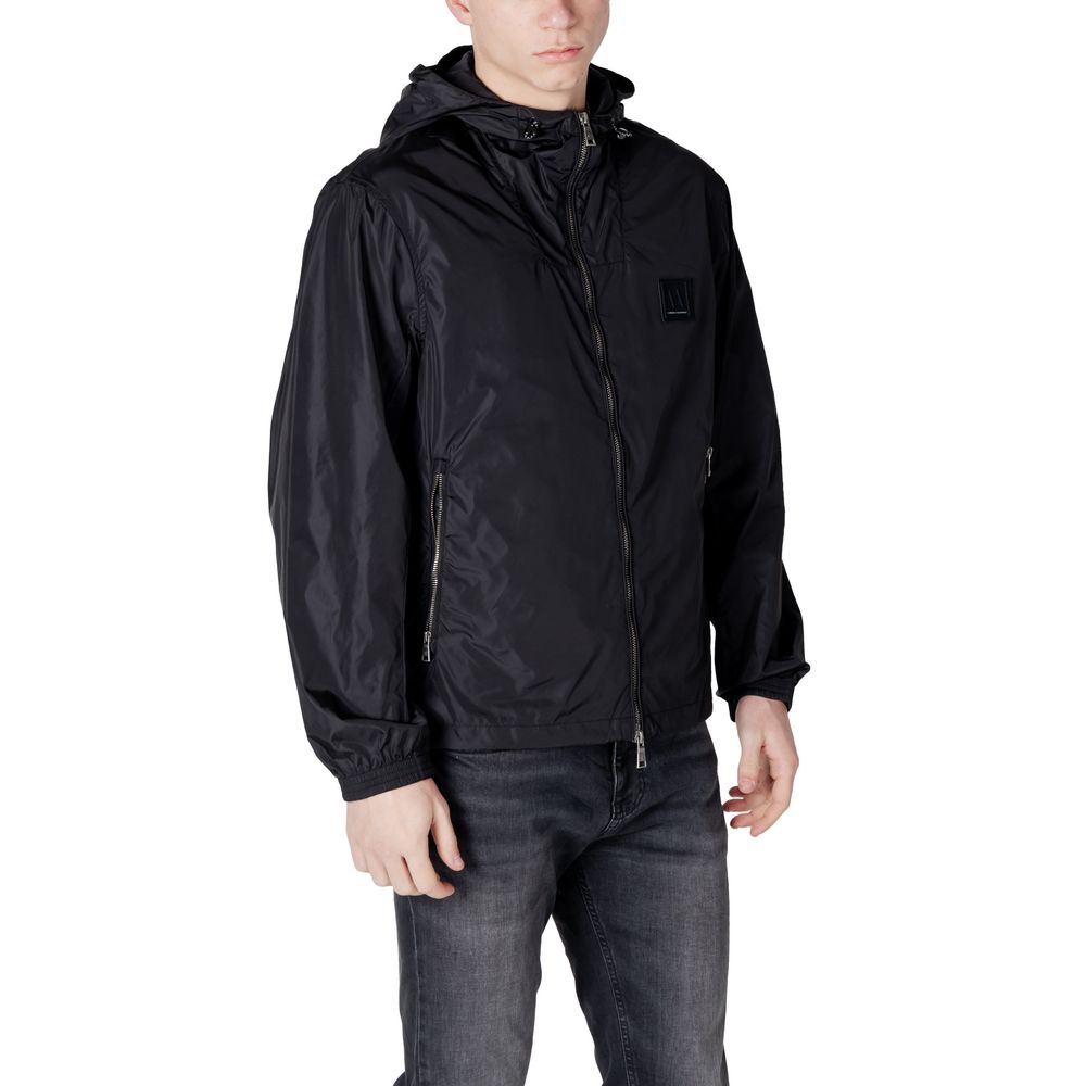 Armani Exchange Schwarze Polyamid-Kleidung