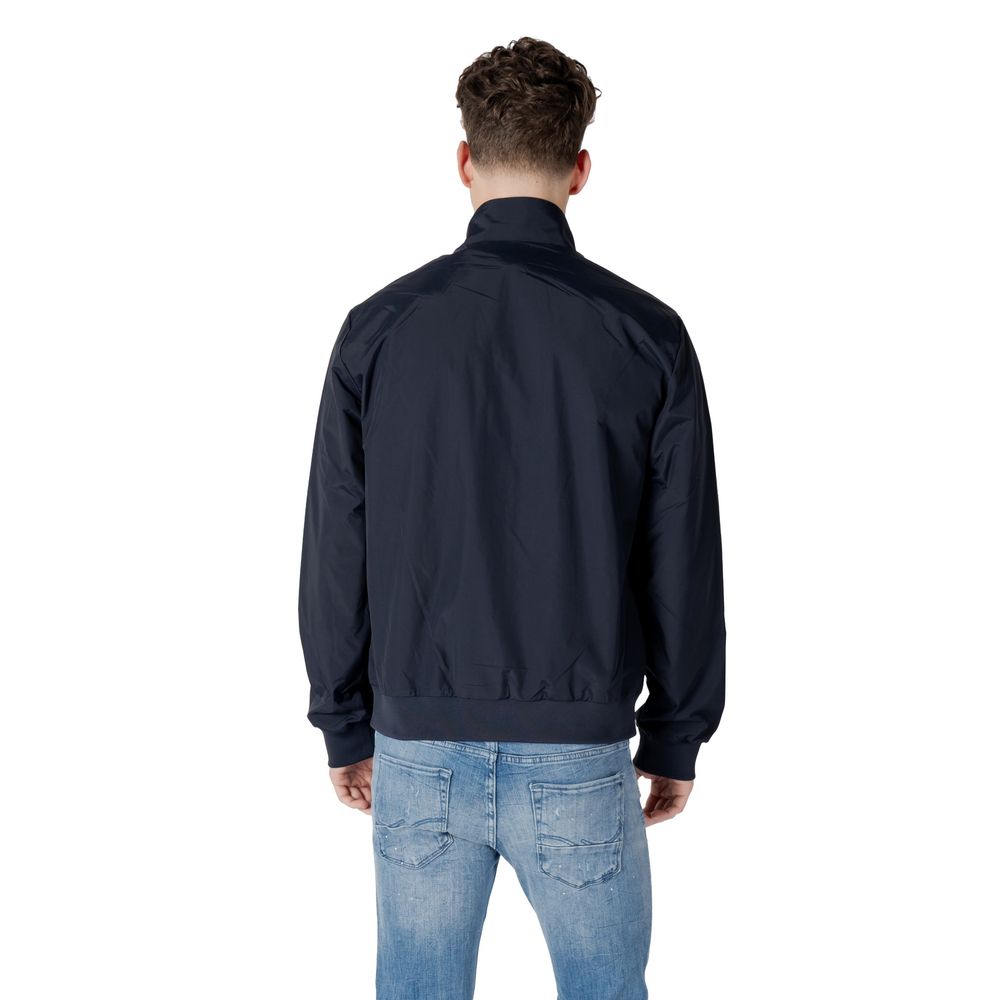 EA7 Emporio Armani Blauer Bomber aus Polyamid