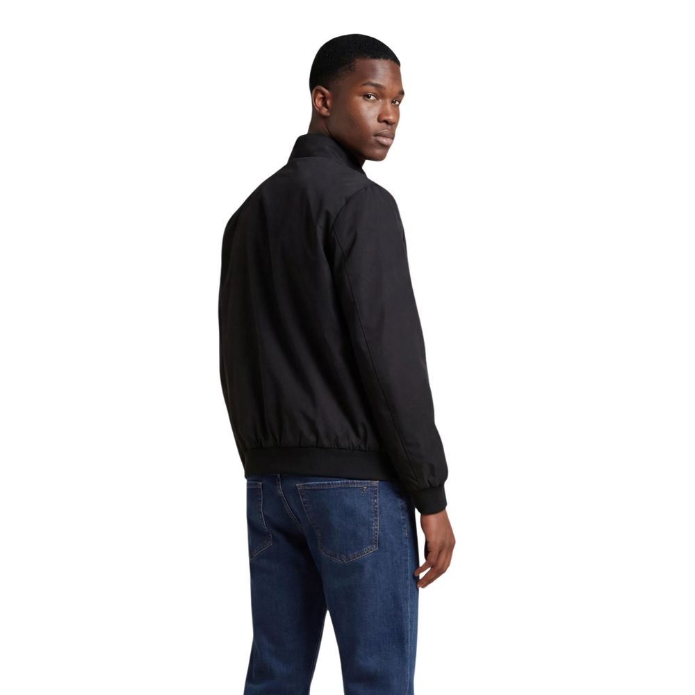 EA7 Emporio Armani Schwarzer Bomber aus Polyamid