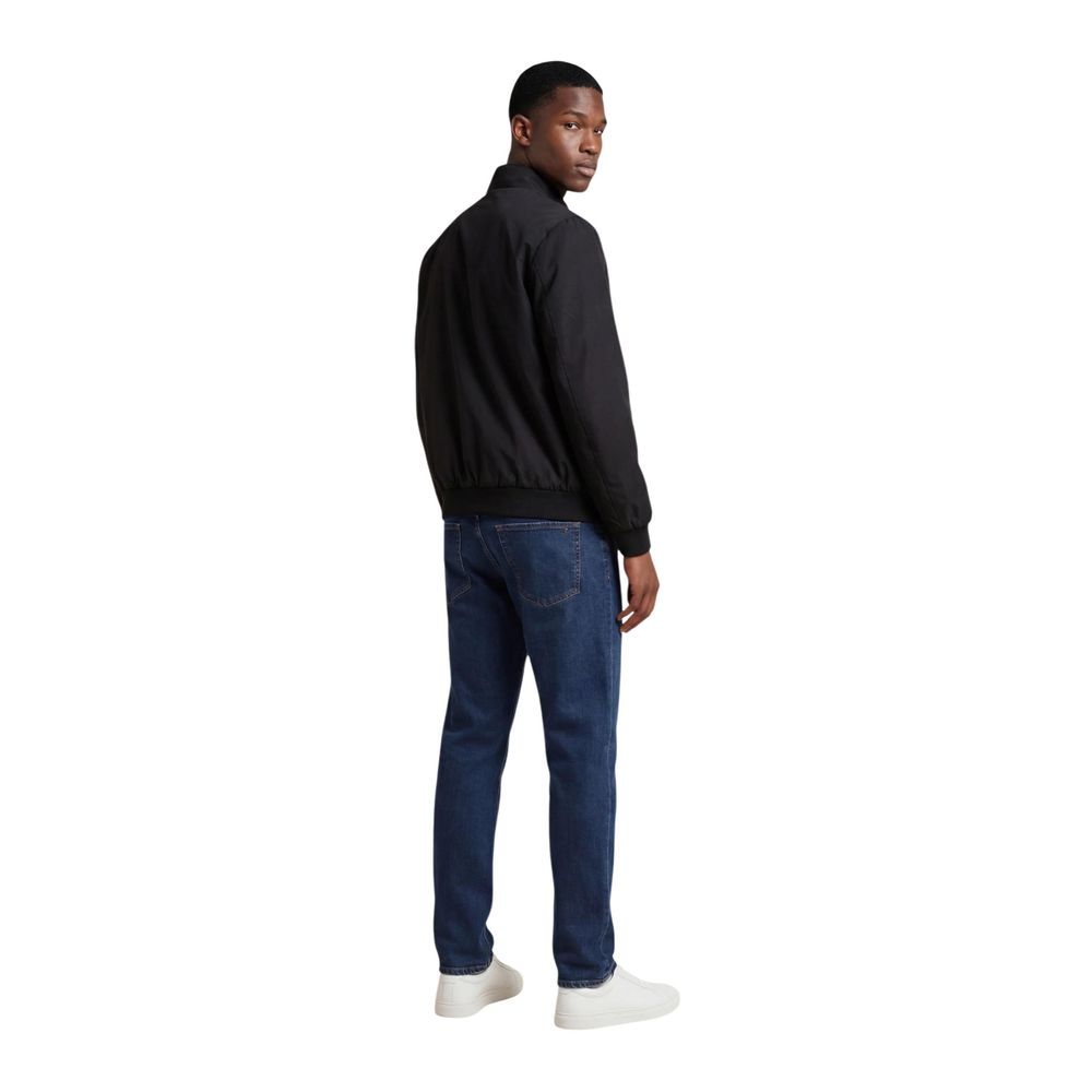 EA7 Emporio Armani Schwarzer Bomber aus Polyamid