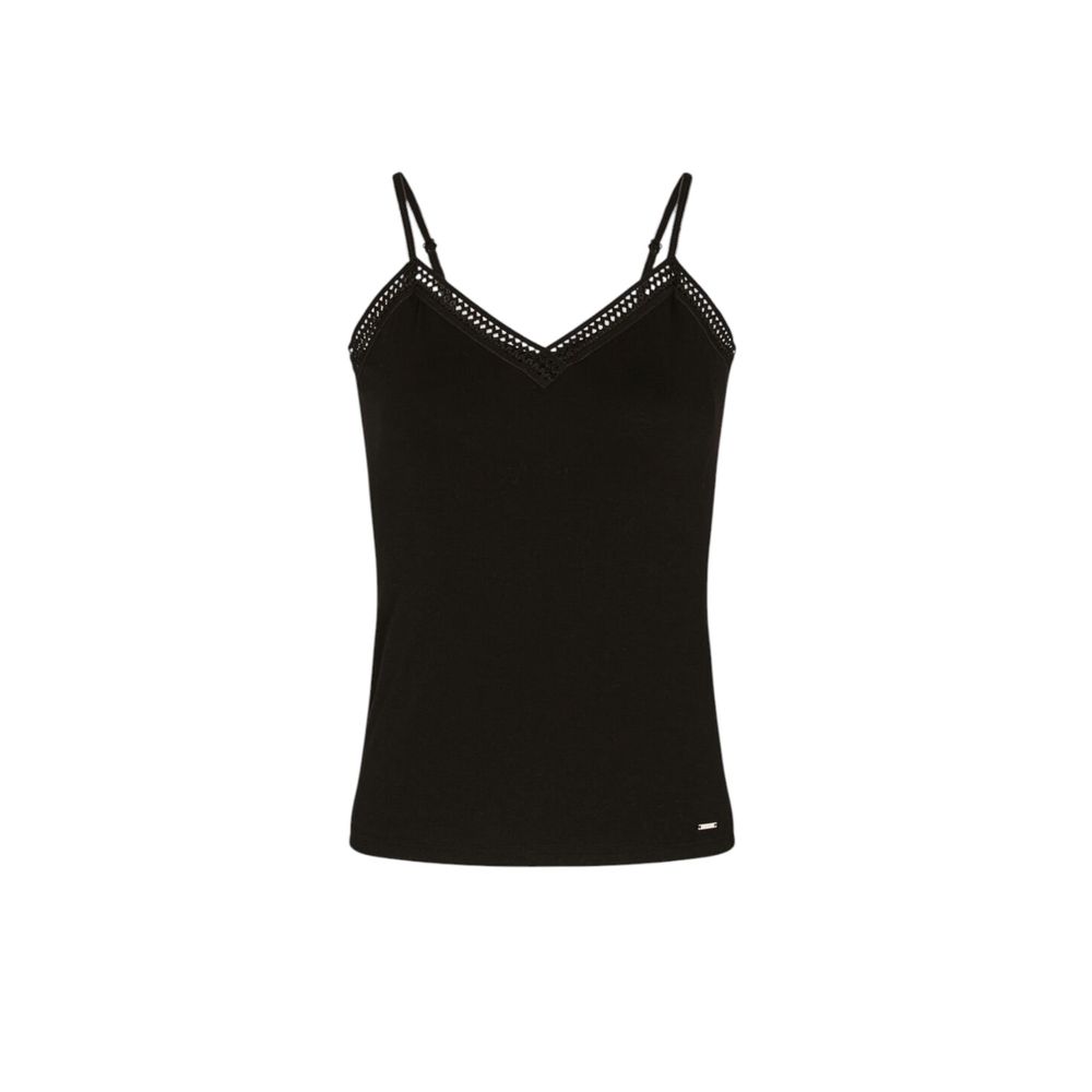 Morgan De Toi Schwarze Tanktops aus Viskose