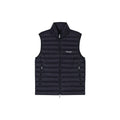 Armani Exchange Schwarze ärmellose Jacke aus Polyamid