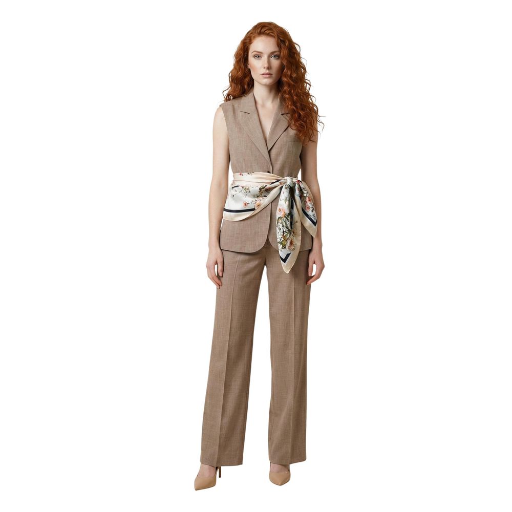 Liu Jo Beige Viskose Weste