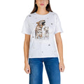 Liu Jo Weißes Baumwoll-T-Shirt