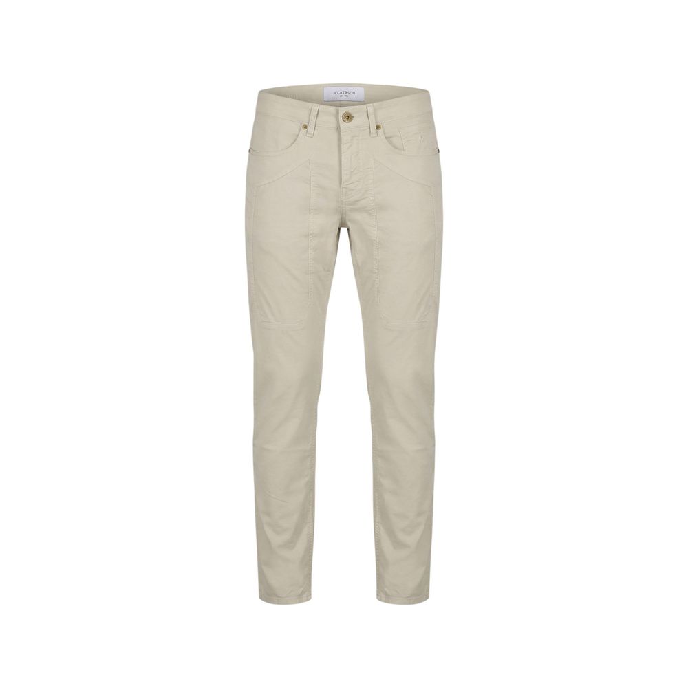 Jeckerson Graue Skinny-Hose aus Elastan
