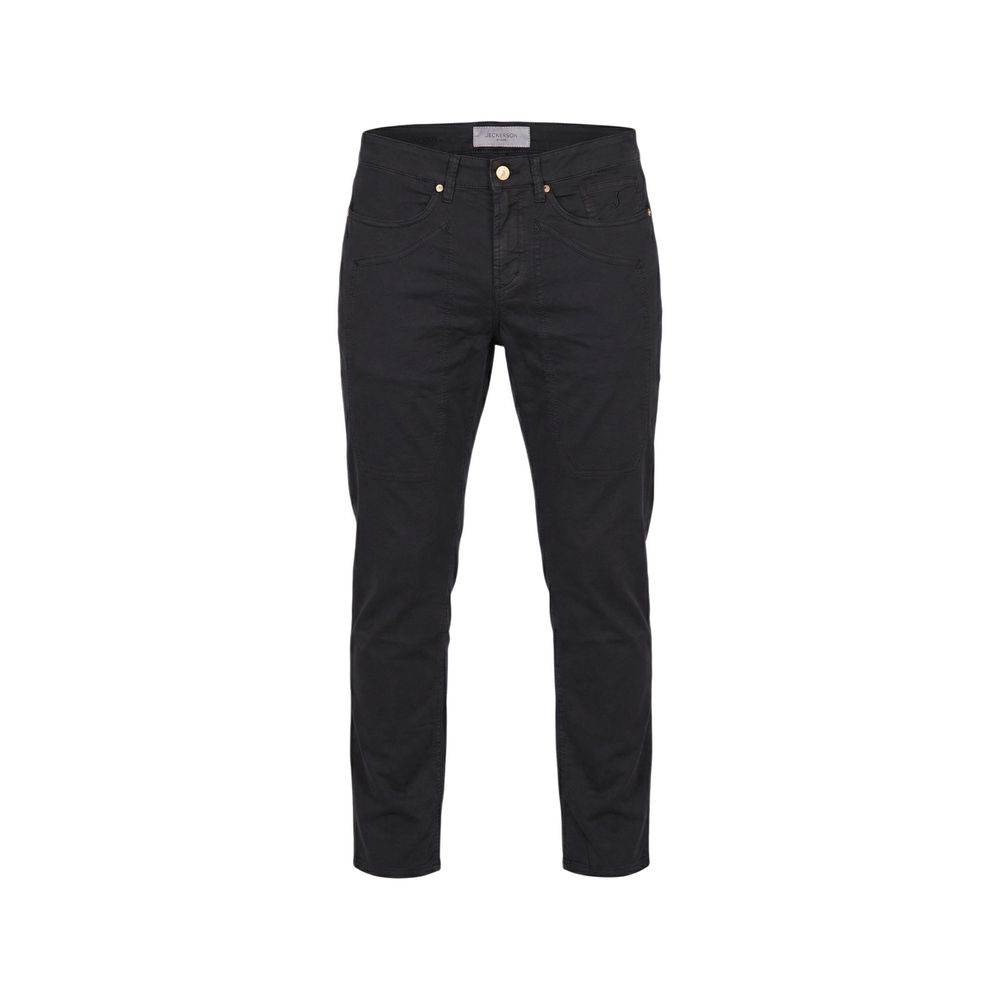 Jeckerson Blaue Skinny-Hose aus Elastan