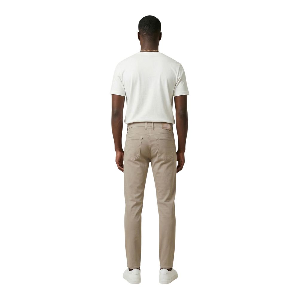 Jeckerson Beige Baumwoll Skinny Jeans