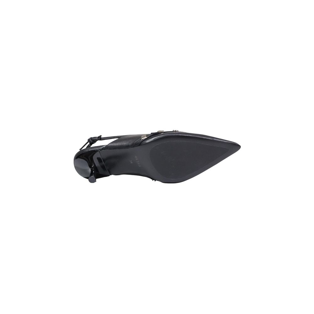 Guess Schwarze Pumps aus Synthetik mit hohem Absatz