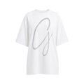Guess Weißes Baumwoll-T-Shirt