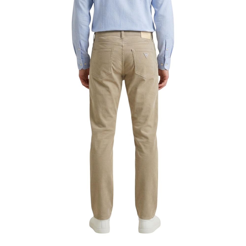 Guess Beige Baumwoll Skinny Hose