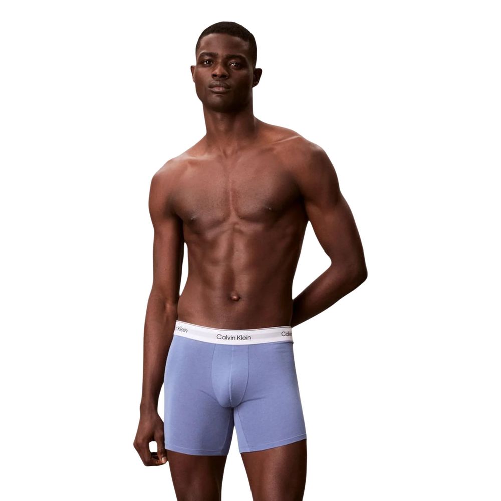 Calvin Klein Underwear Blaue Baumwollboxershorts