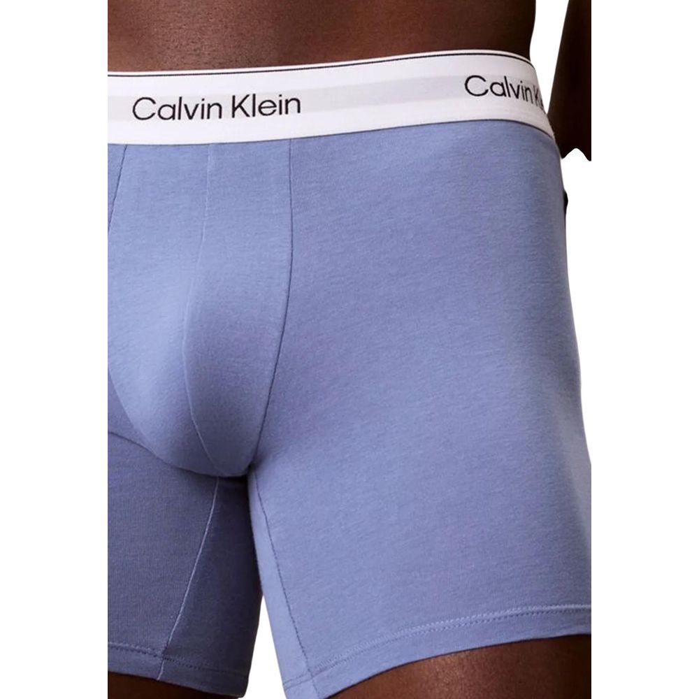 Calvin Klein Underwear Blaue Baumwollboxershorts