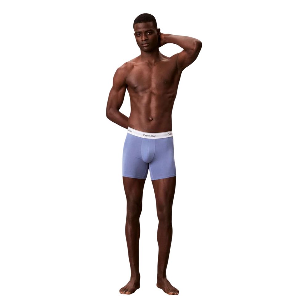 Calvin Klein Underwear Blaue Baumwollboxershorts