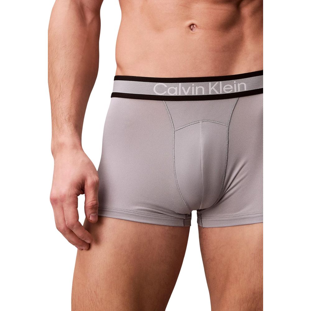Calvin Klein Underwear Graue Boxershorts aus recyceltem Polyester
