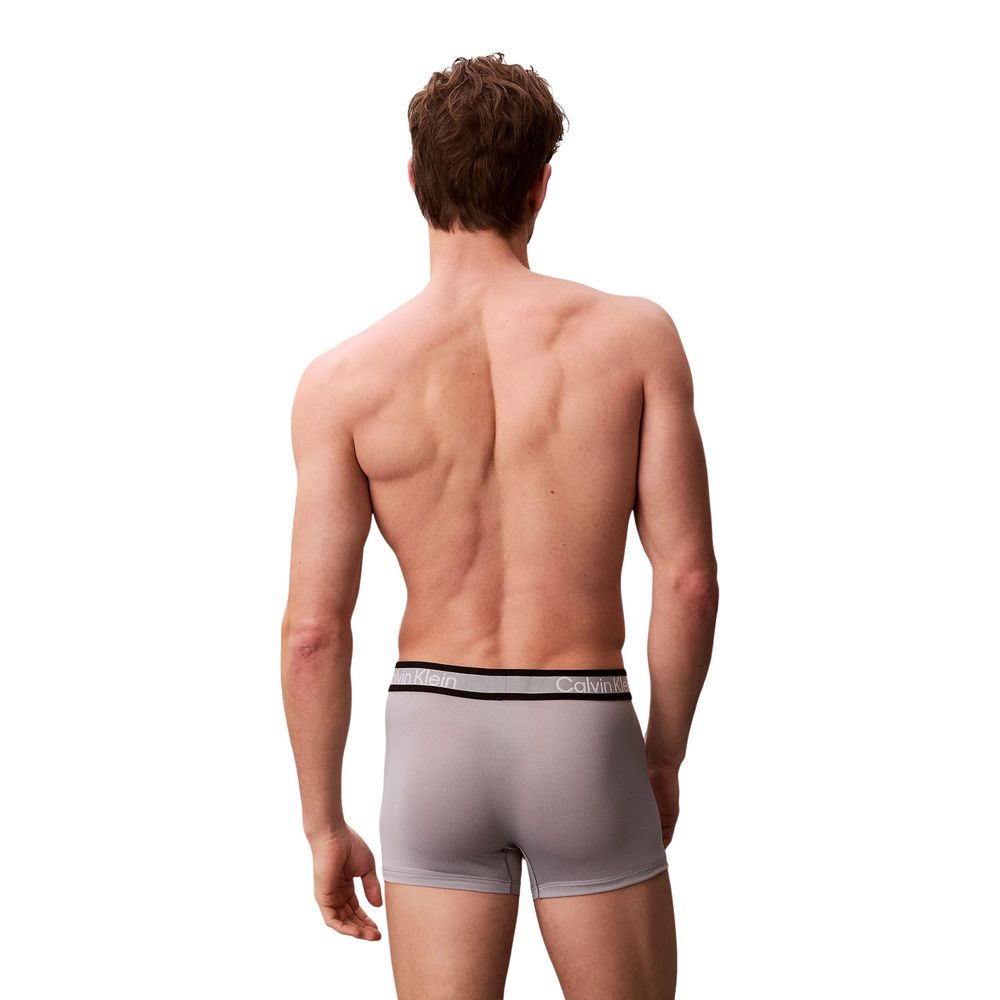 Calvin Klein Underwear Graue Boxershorts aus recyceltem Polyester
