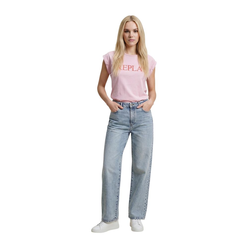 Replay Mehrfarbiges Baumwoll-T-Shirt