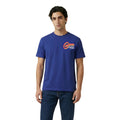 Replay Blaues Baumwoll-T-Shirt