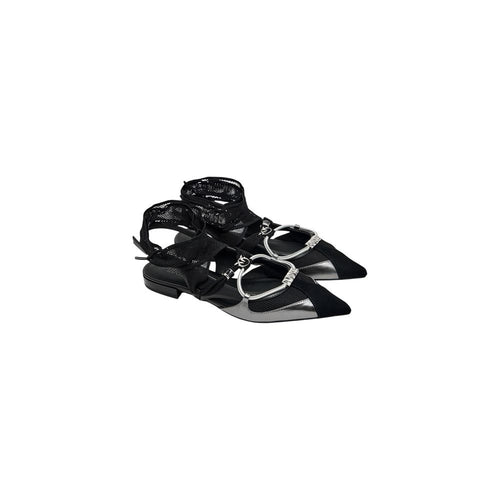 PINKO Schwarze Ballerinas aus Leder