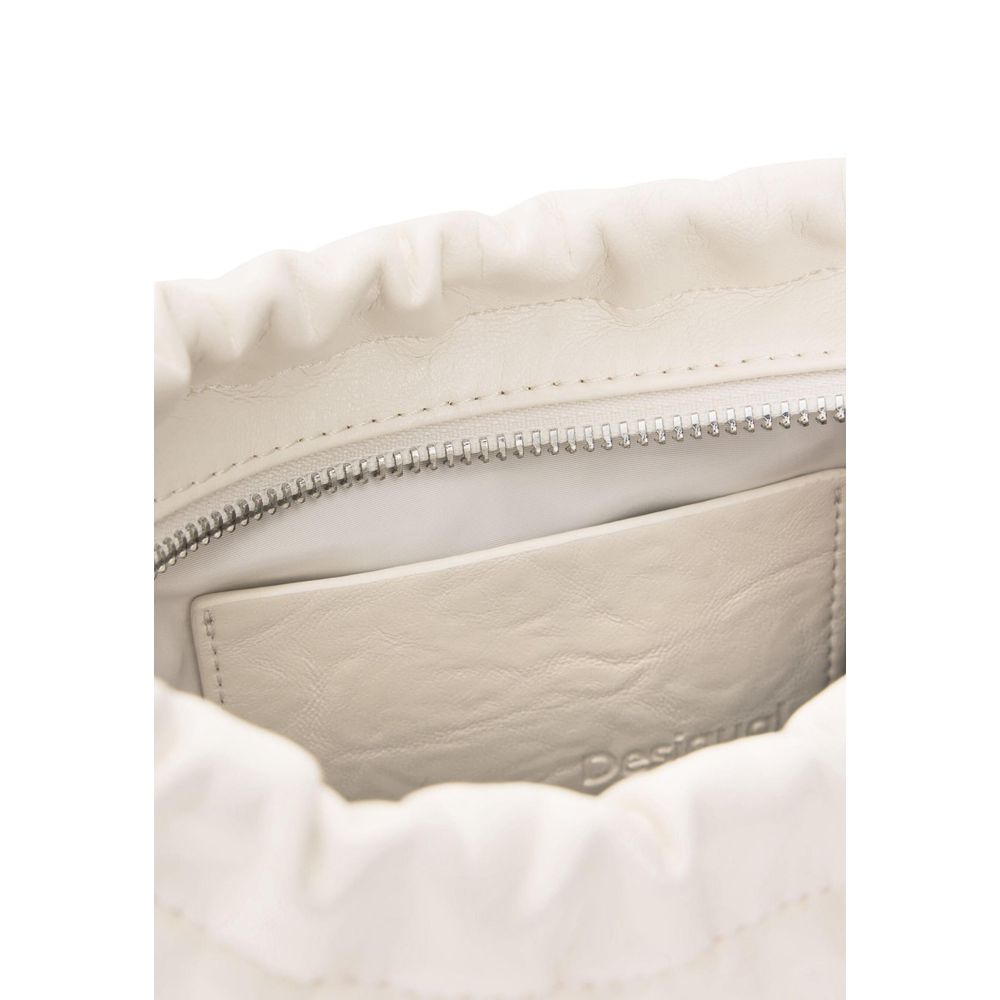 Desigual Beige Polyester Handtasche