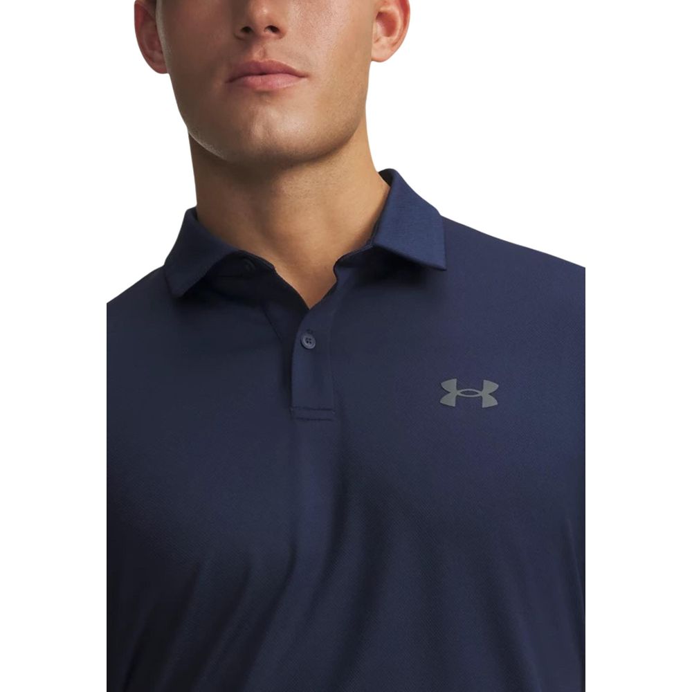 Under Armour Zweifarbige Polyester-Poloshirt