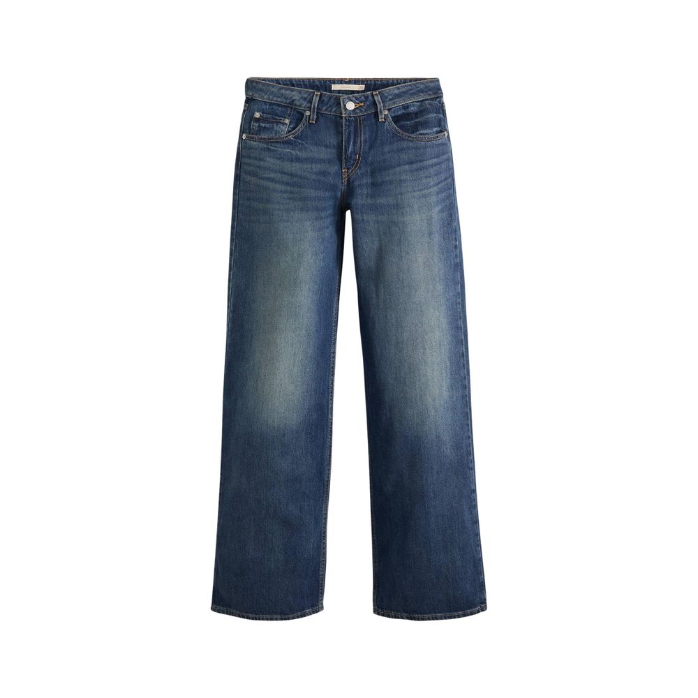 Levi's Blaue Baumwoll-Mom-Jeans