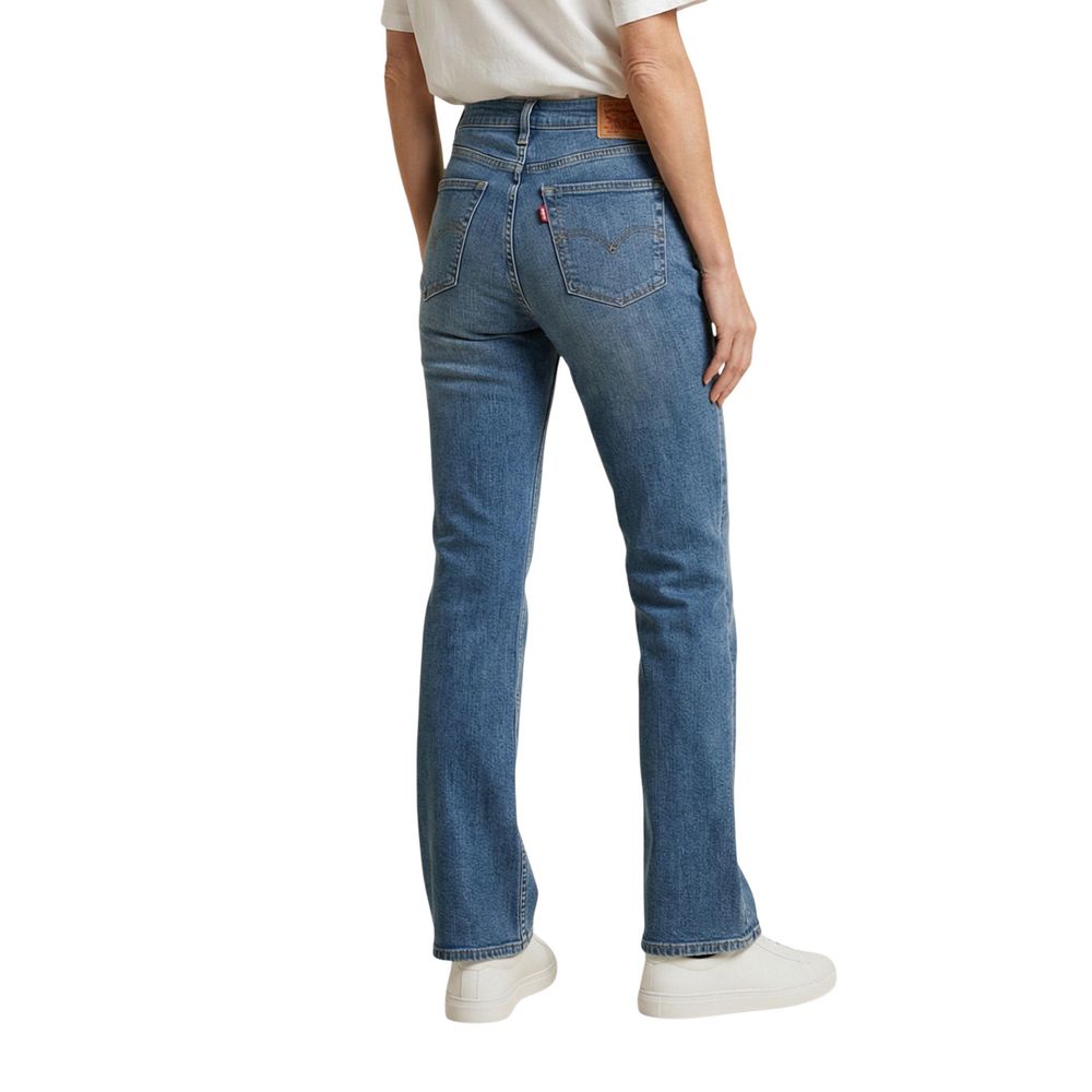 Levi's Blaue Bootcut-Jeans aus Baumwolle
