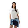 Guess Cremefarbenes Baumwoll-T-Shirt