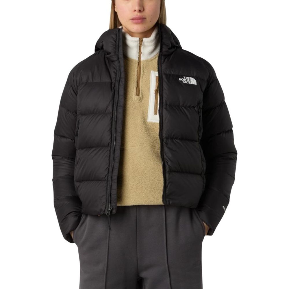 The North Face Schwarze Nylon-Shell-Jacke