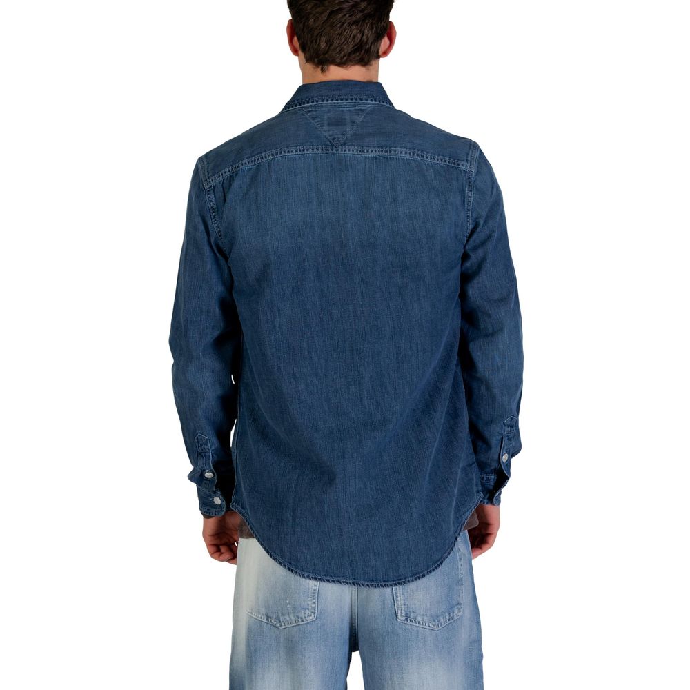 Tommy Hilfiger Jeans Blaues Denim-Hemd