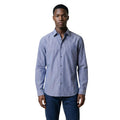 Armani Exchange Zweifarbige Baumwoll-Hemdbluse