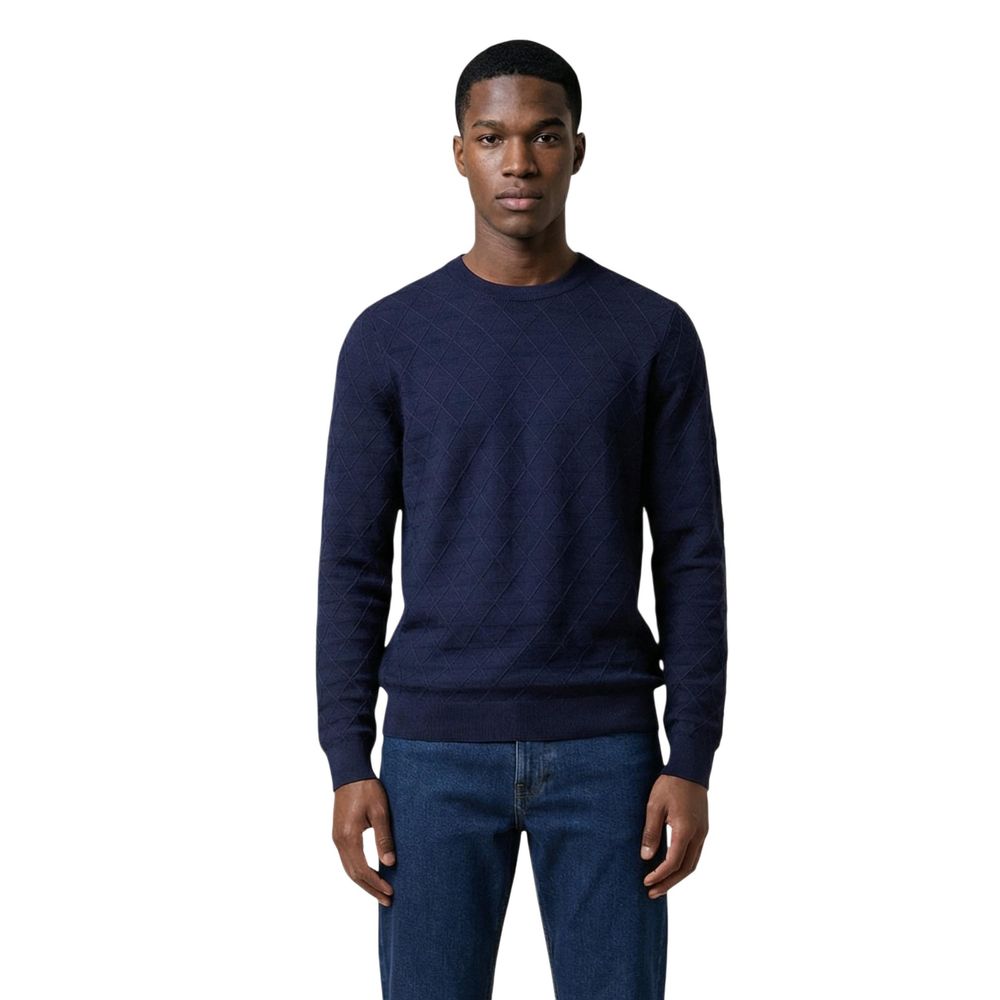 Armani Exchange Blaues Sweatshirt aus Viskose