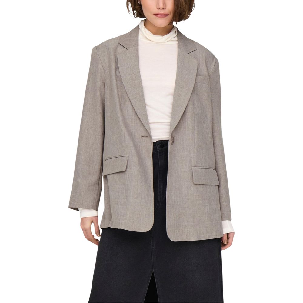 Only Beiger Polyester-Blazer