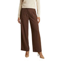 Only Braune Palazzo-Hose aus recyceltem Polyester