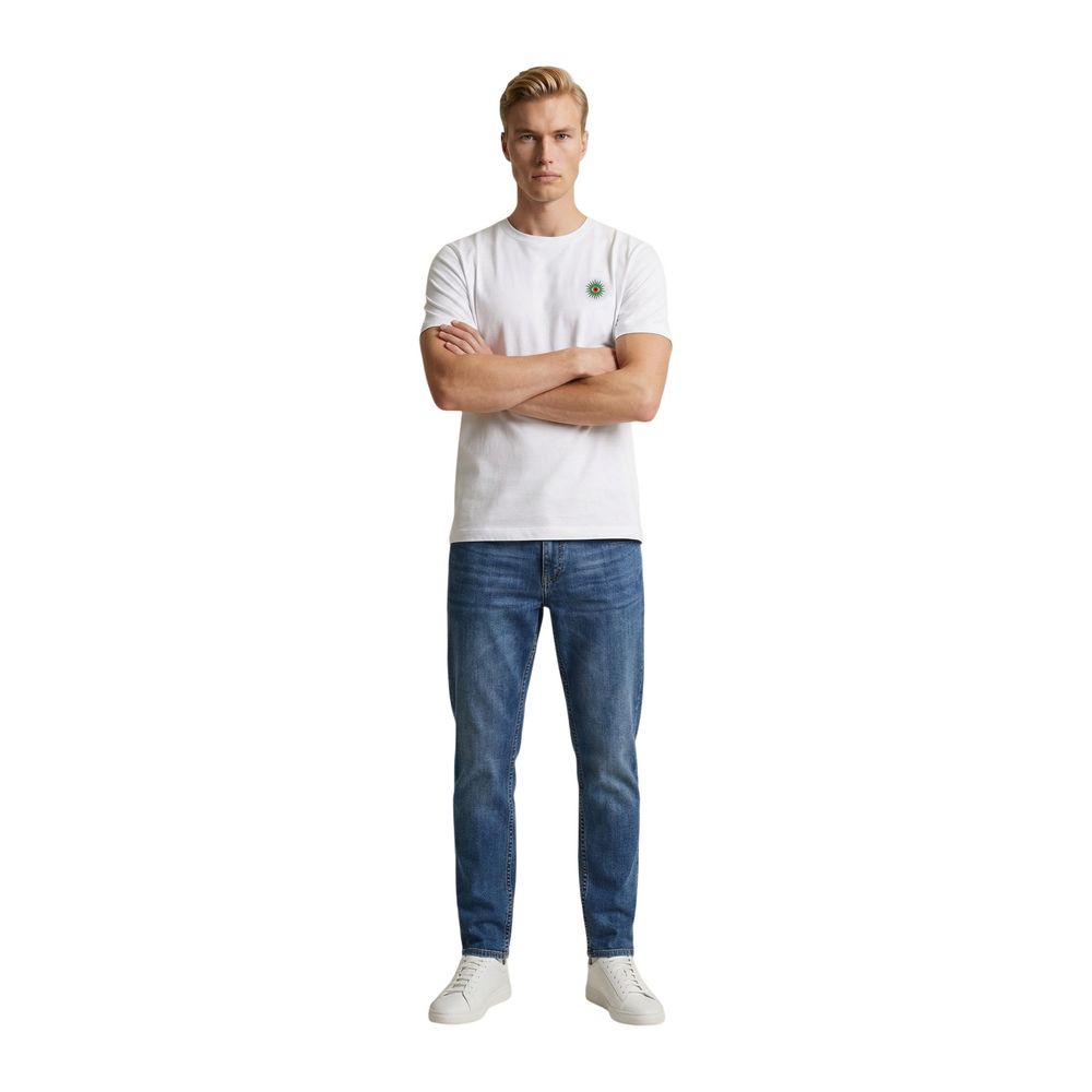 Only & Sons Weißes T-Shirt aus Bio-Baumwolle
