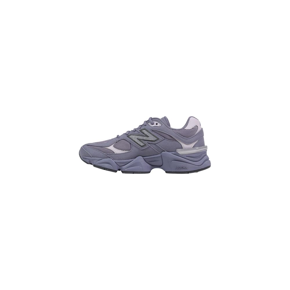 New Balance Graue Wildleder-Sneaker mit klobiger Sohle