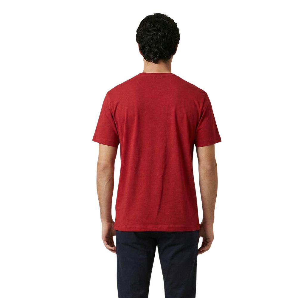 Gant Rotes Baumwoll-T-Shirt