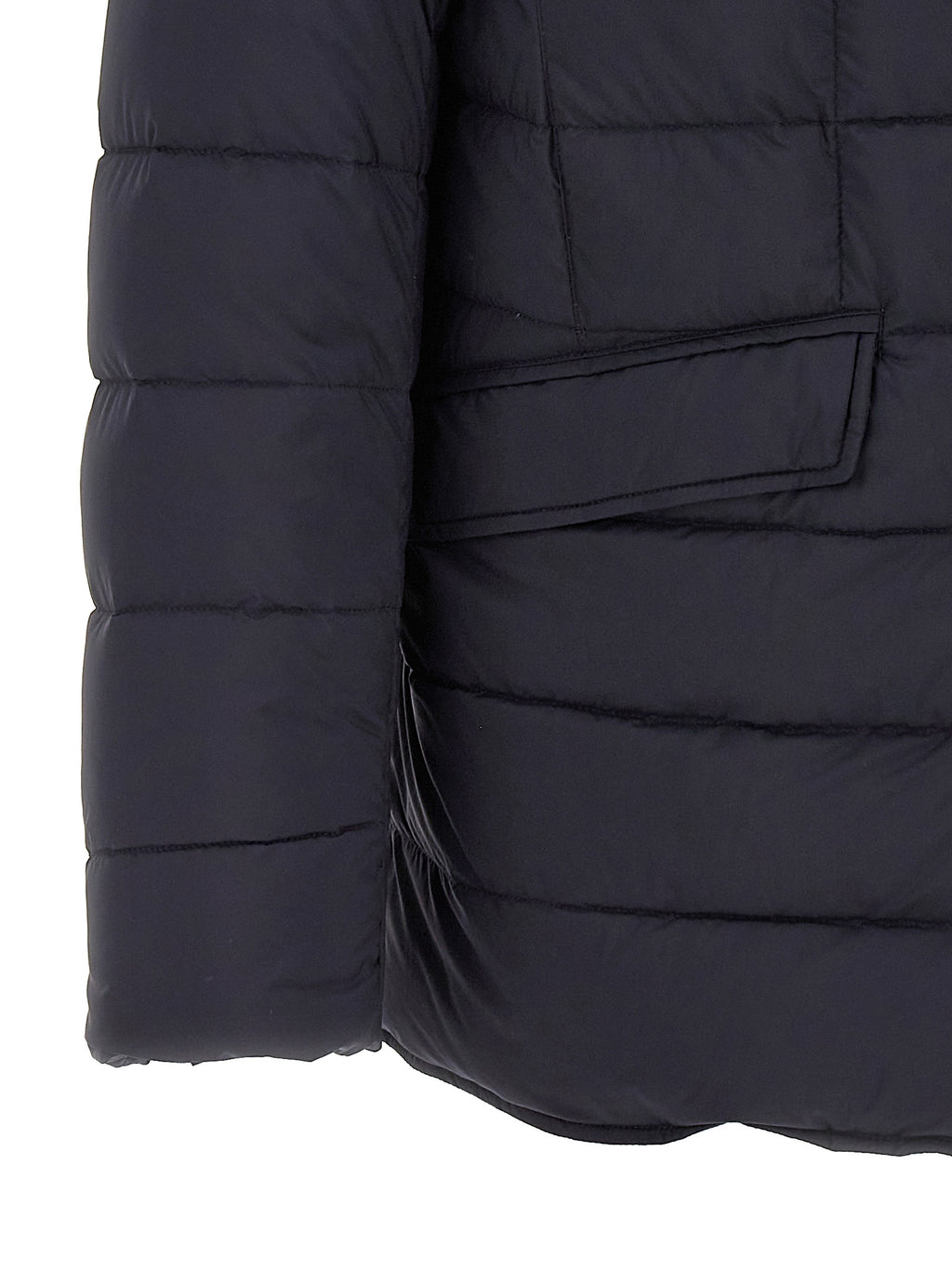 Herno Blauer Mantel aus Polyamid