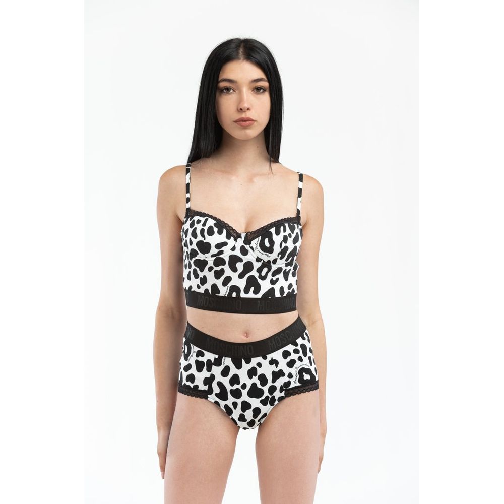 Moschino Schwarze Modal-Tanktops